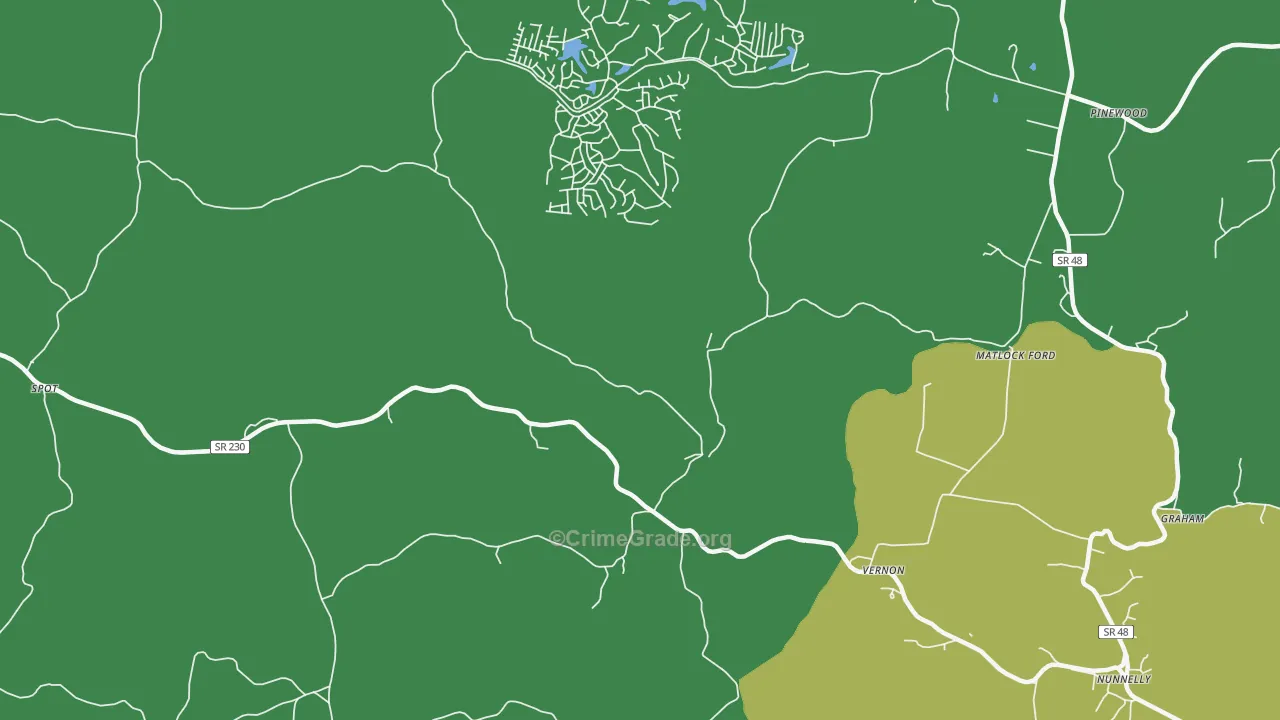 Spot, TN Map of Theft Rates