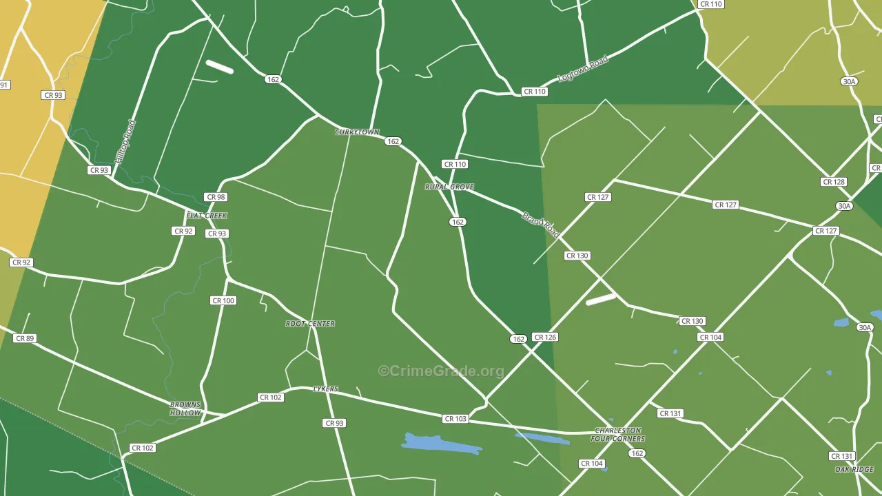 Sprakers, NY Map of Theft Rates