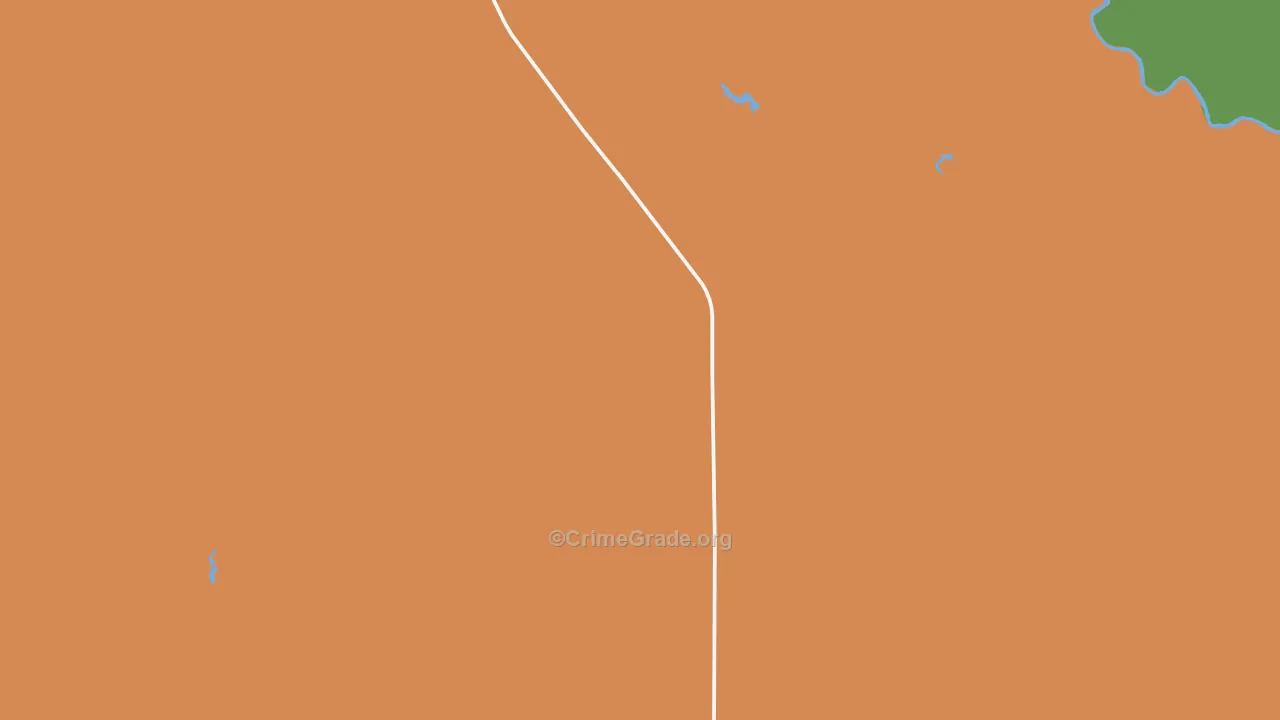 Square Butte, MT Map of Theft Rates