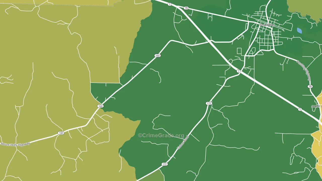 Standard Umpstead, AR Map of Theft Rates