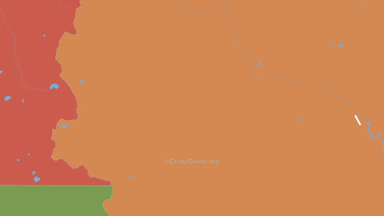 Stehekin, WA Map of Theft Rates
