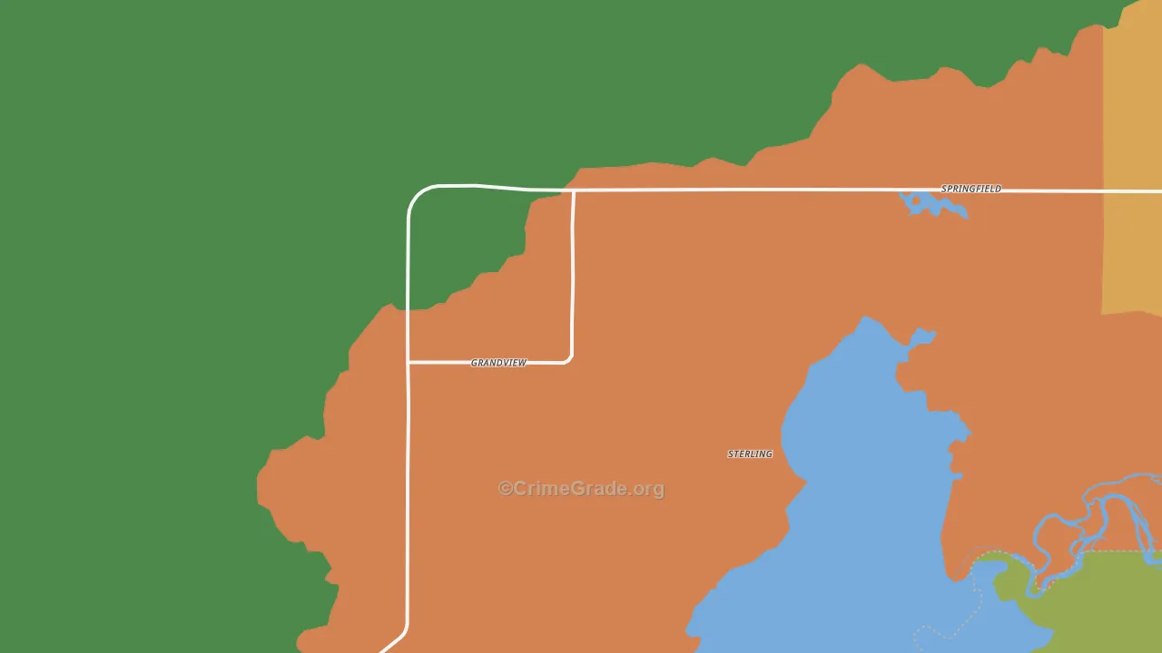 Sterling, ID Map of Theft Rates