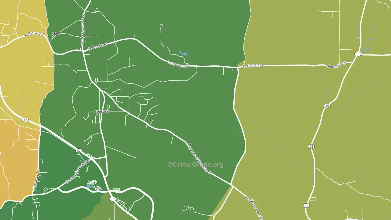 Success, MS Map of Theft Rates