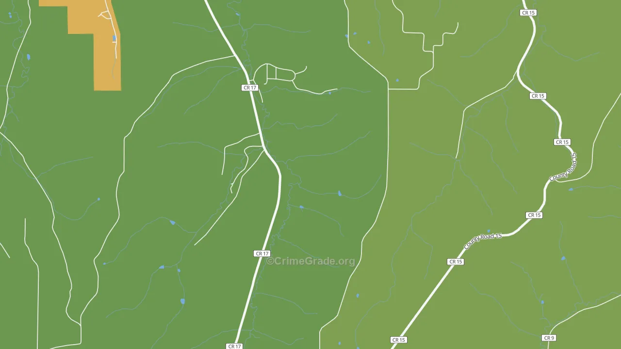 Sugarloaf, MN Map of Theft Rates