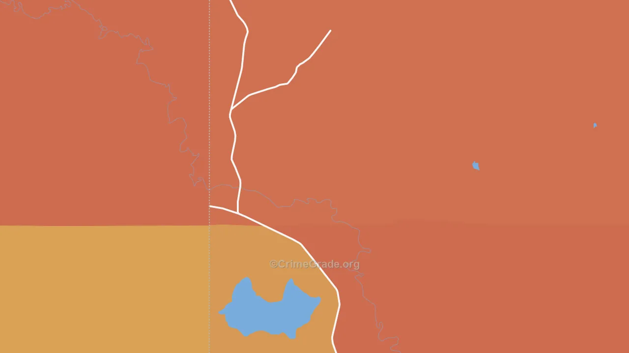 Sunrise, AZ Map of Theft Rates