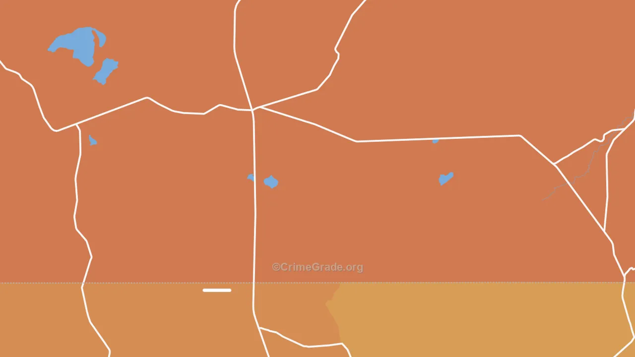 Teec Nos Pos, UT Map of Theft Rates