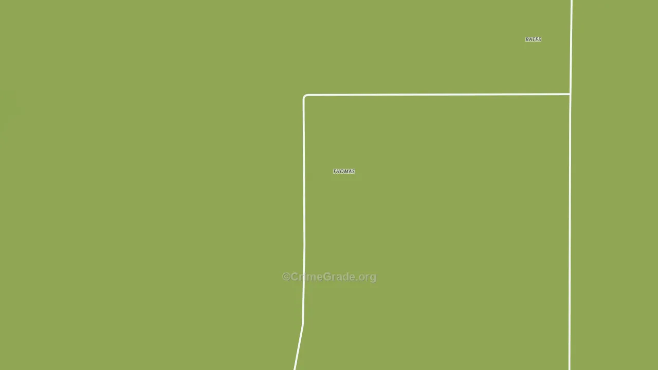 Thomas, NM Map of Theft Rates