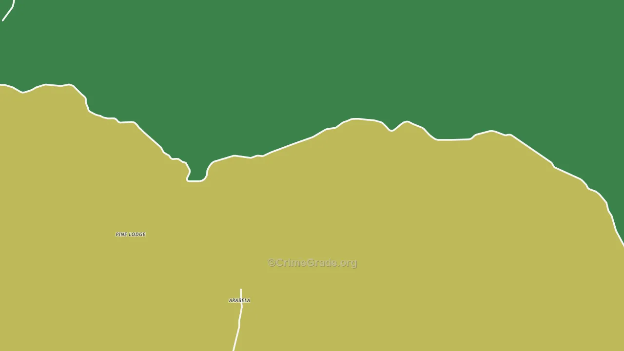 Tinnie, NM Map of Theft Rates
