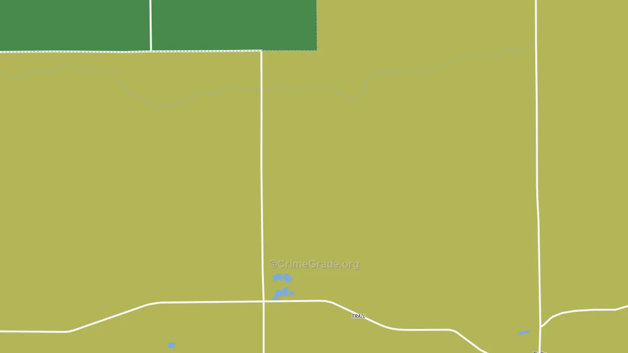 Trail, MN Map of Theft Rates