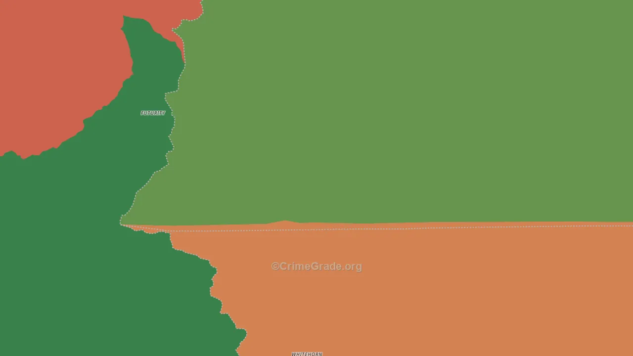Turret, CO Map of Theft Rates