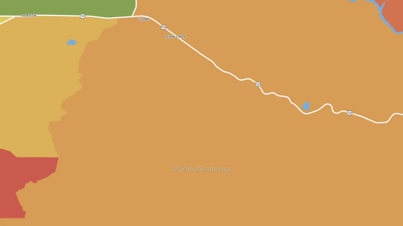 Uncompahgre, CO Map of Theft Rates