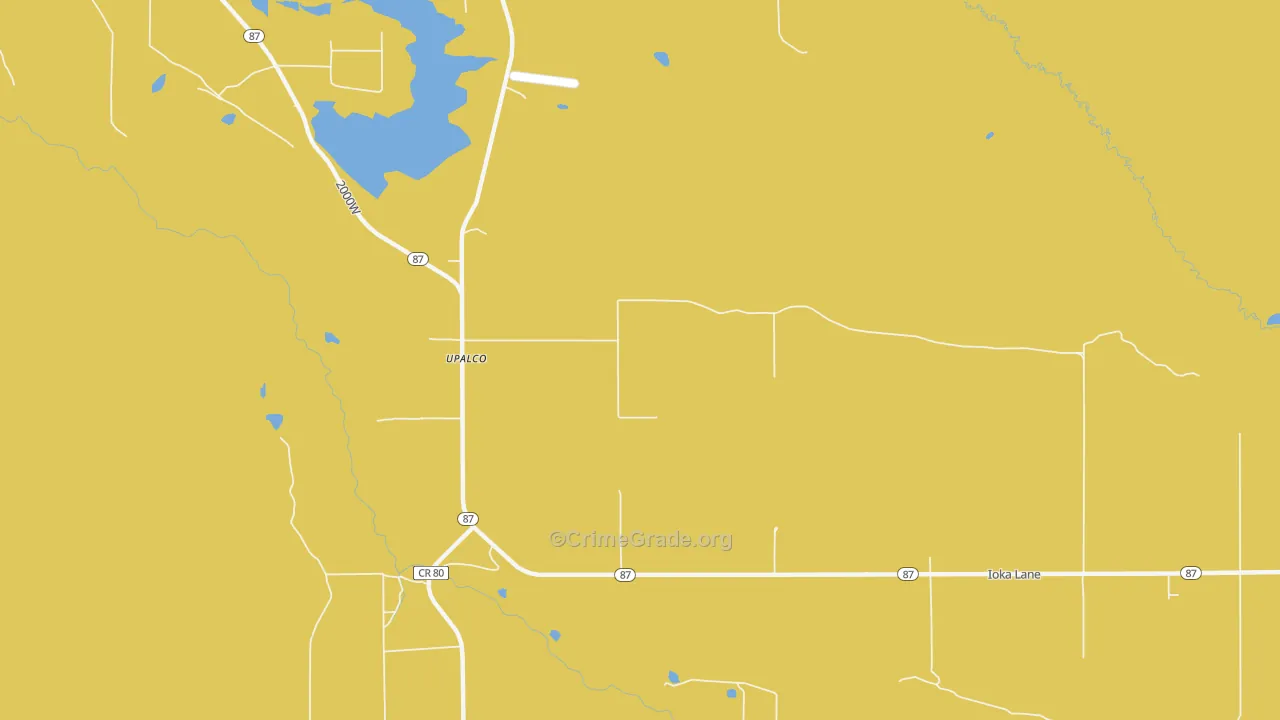 Upalco, UT Map of Theft Rates