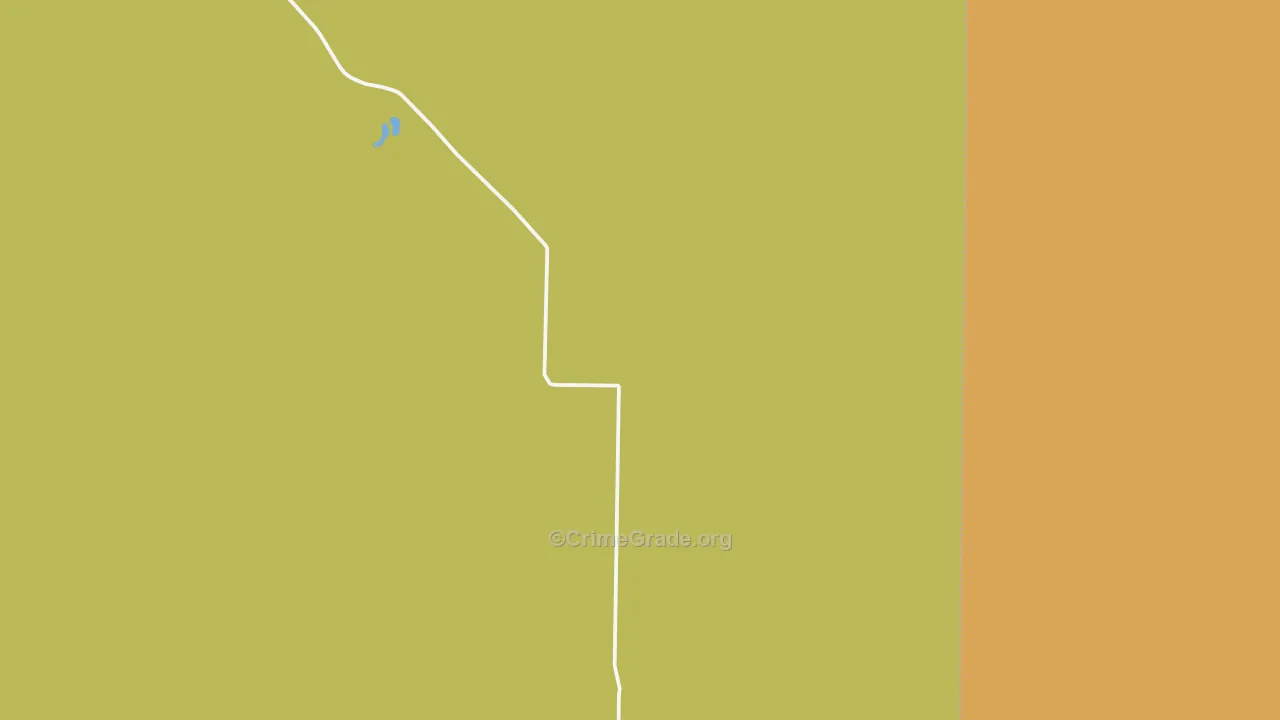 Vick, TX Map of Theft Rates