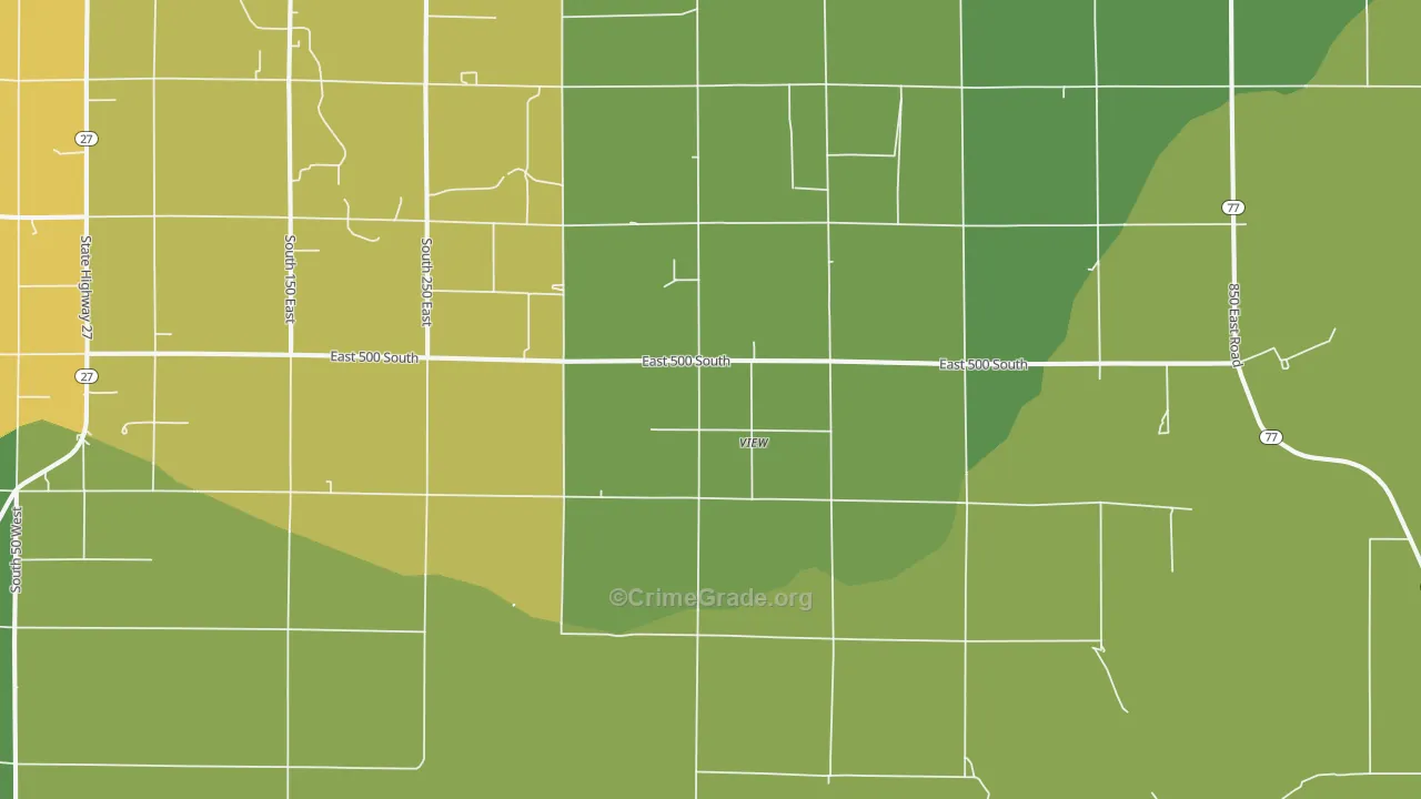 View, ID Map of Theft Rates