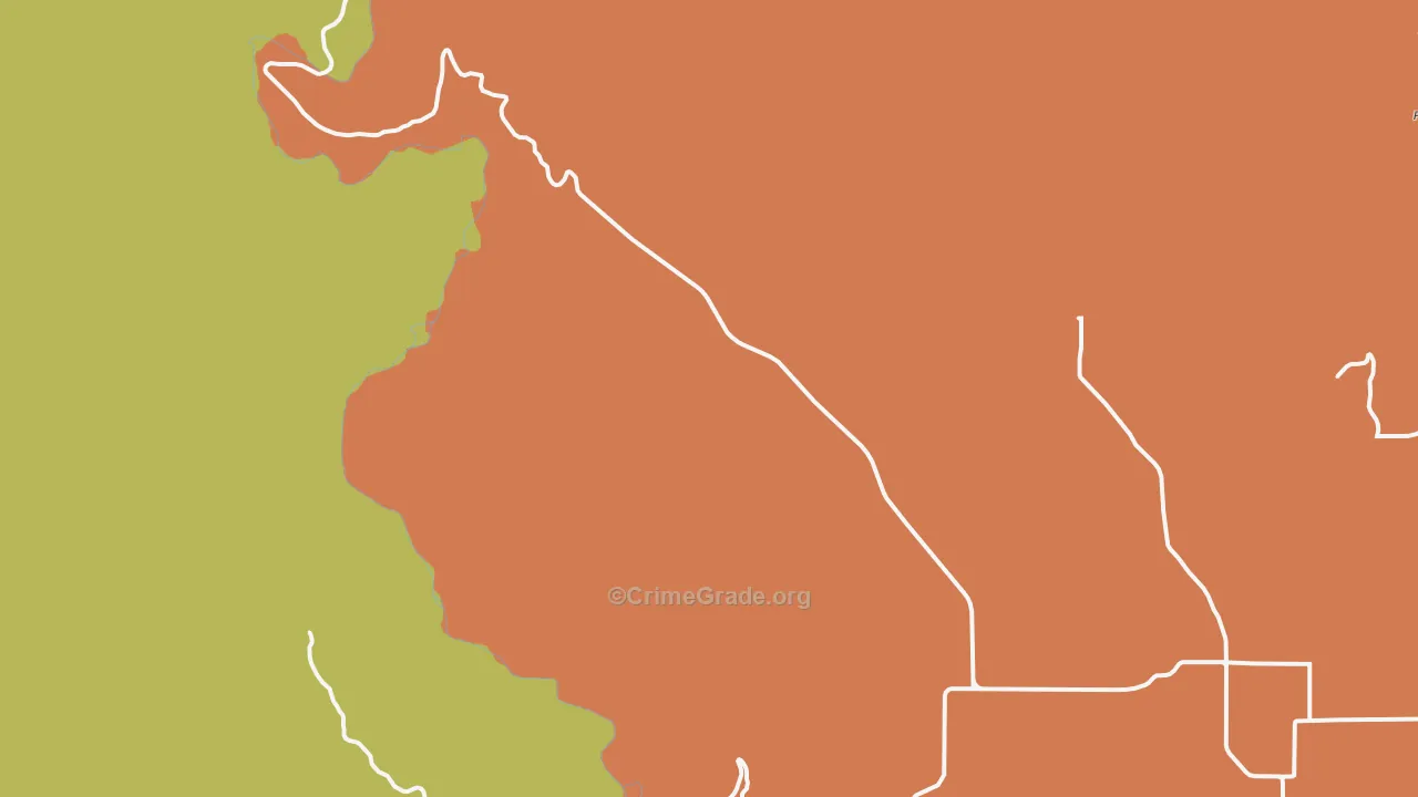 Wahkiacus, WA Map of Theft Rates