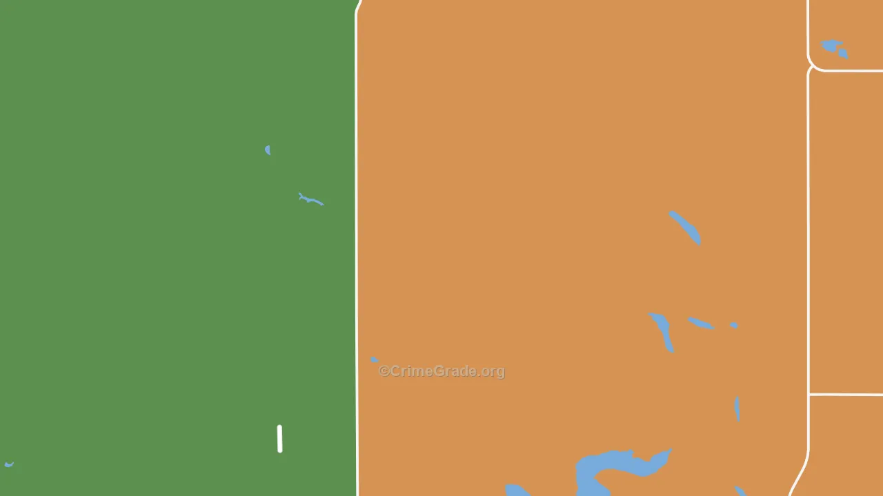 Werner, ND Map of Theft Rates