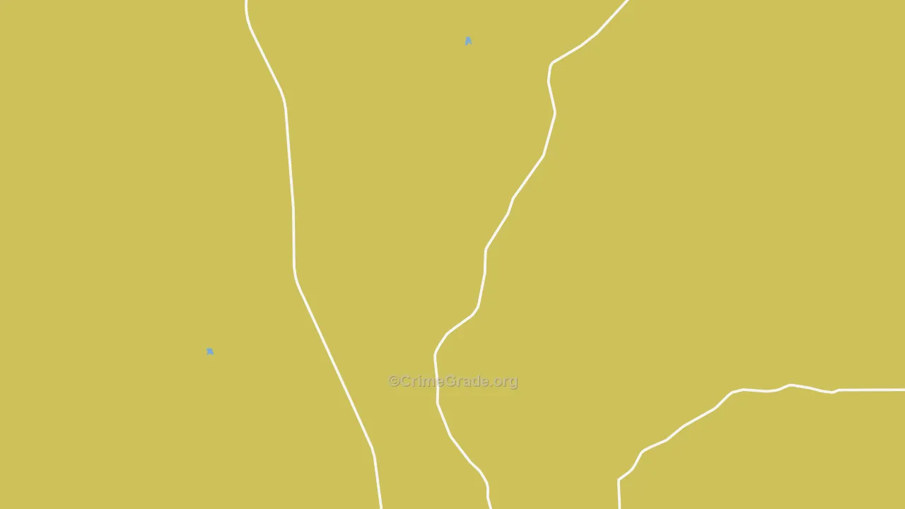 Weston, WY Map of Theft Rates