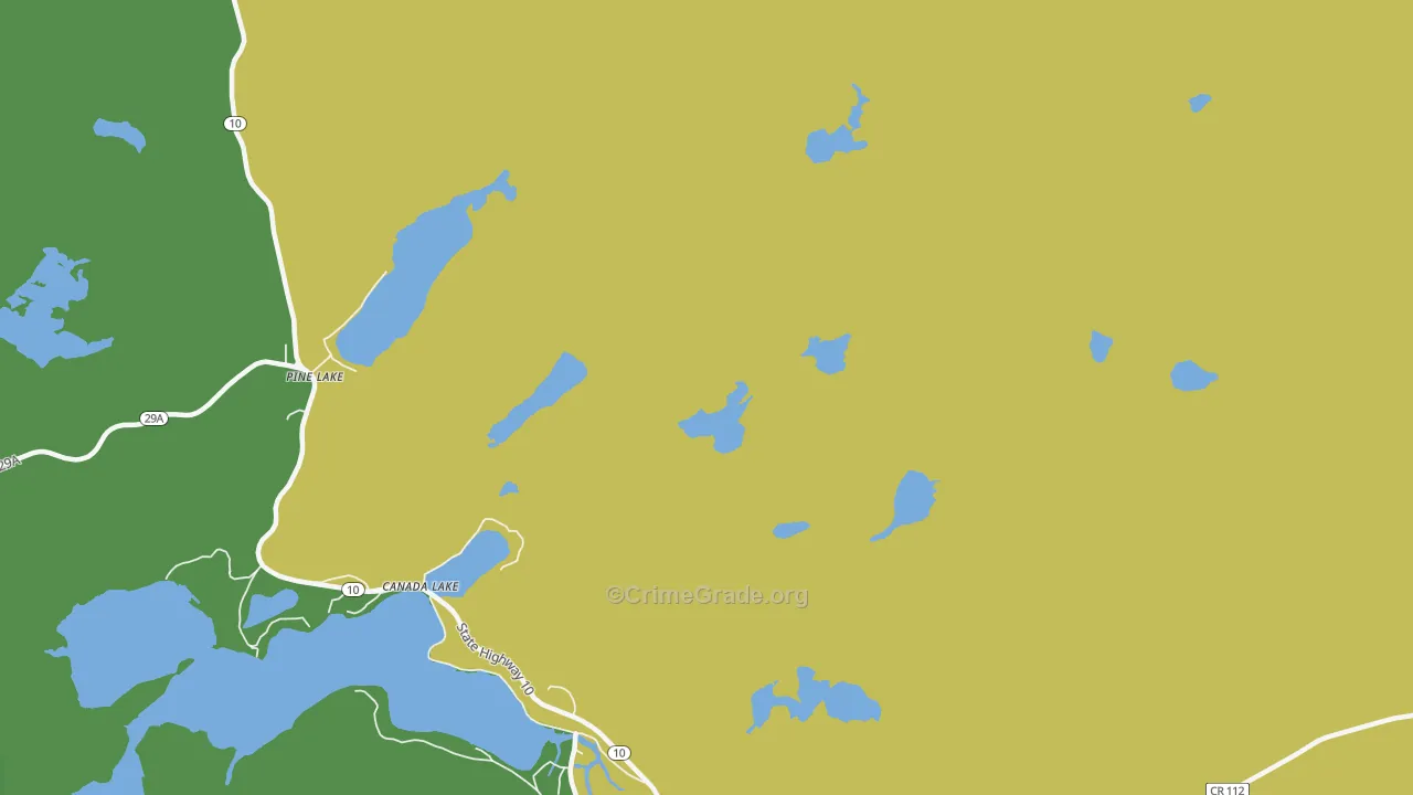 Wheelerville, NY Map of Theft Rates