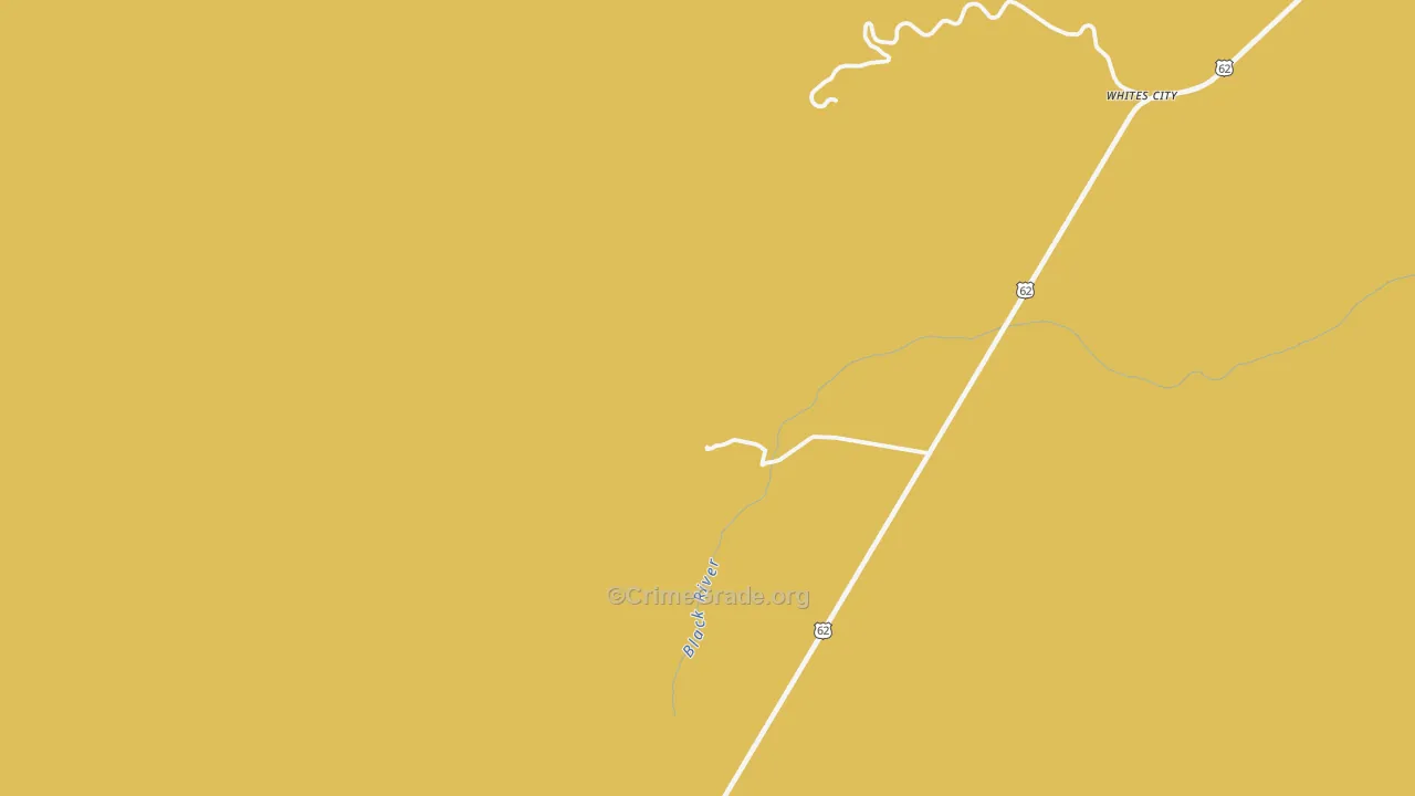 Whites City, NM Map of Theft Rates