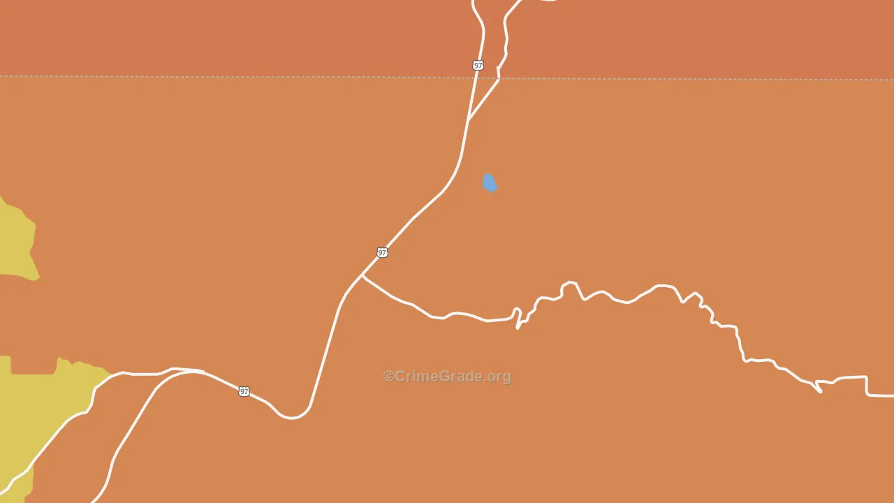 Willowdale, OR Map of Theft Rates