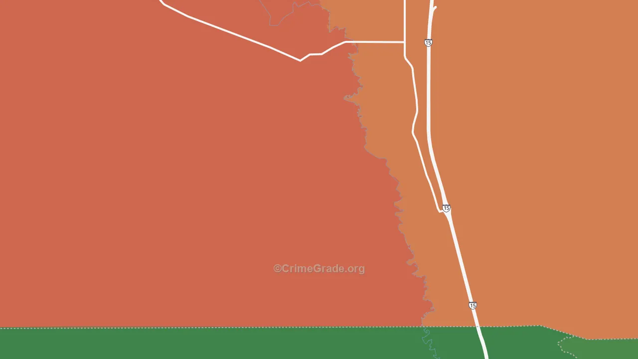 Woodruff, ID Map of Theft Rates