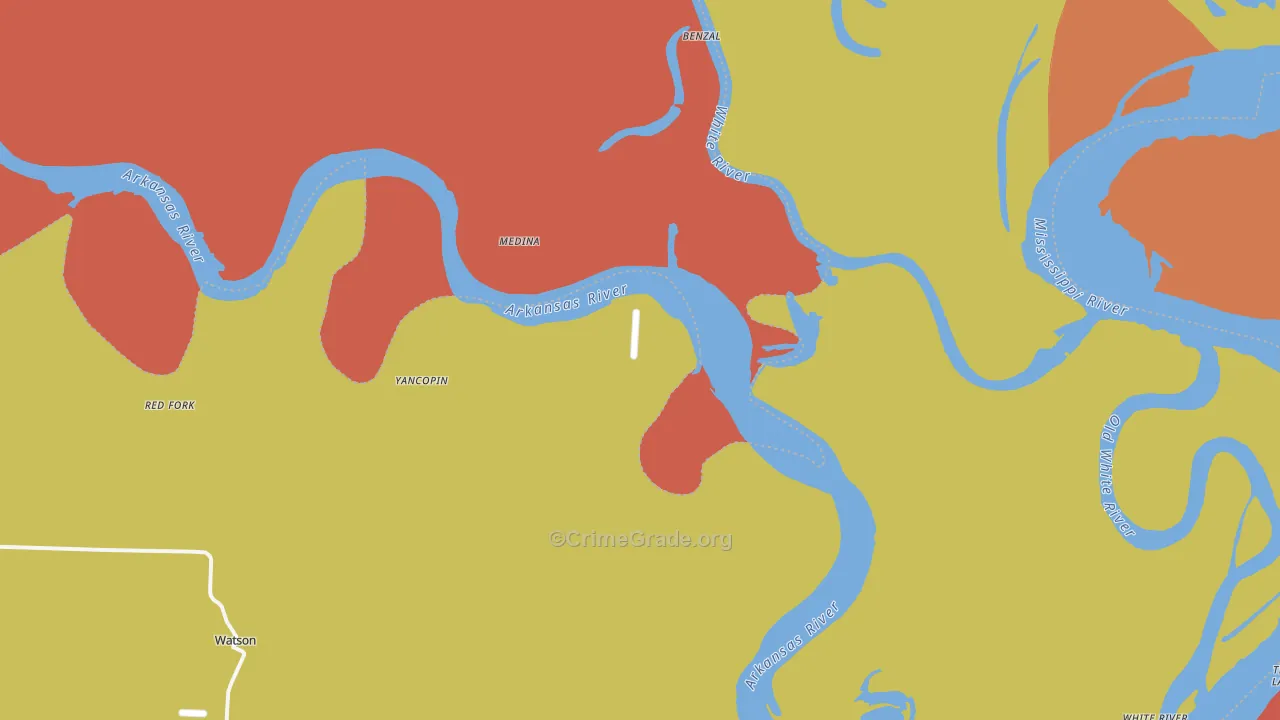 Yancopin, AR Map of Theft Rates