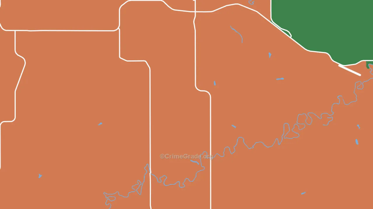 Zap, ND Map of Theft Rates
