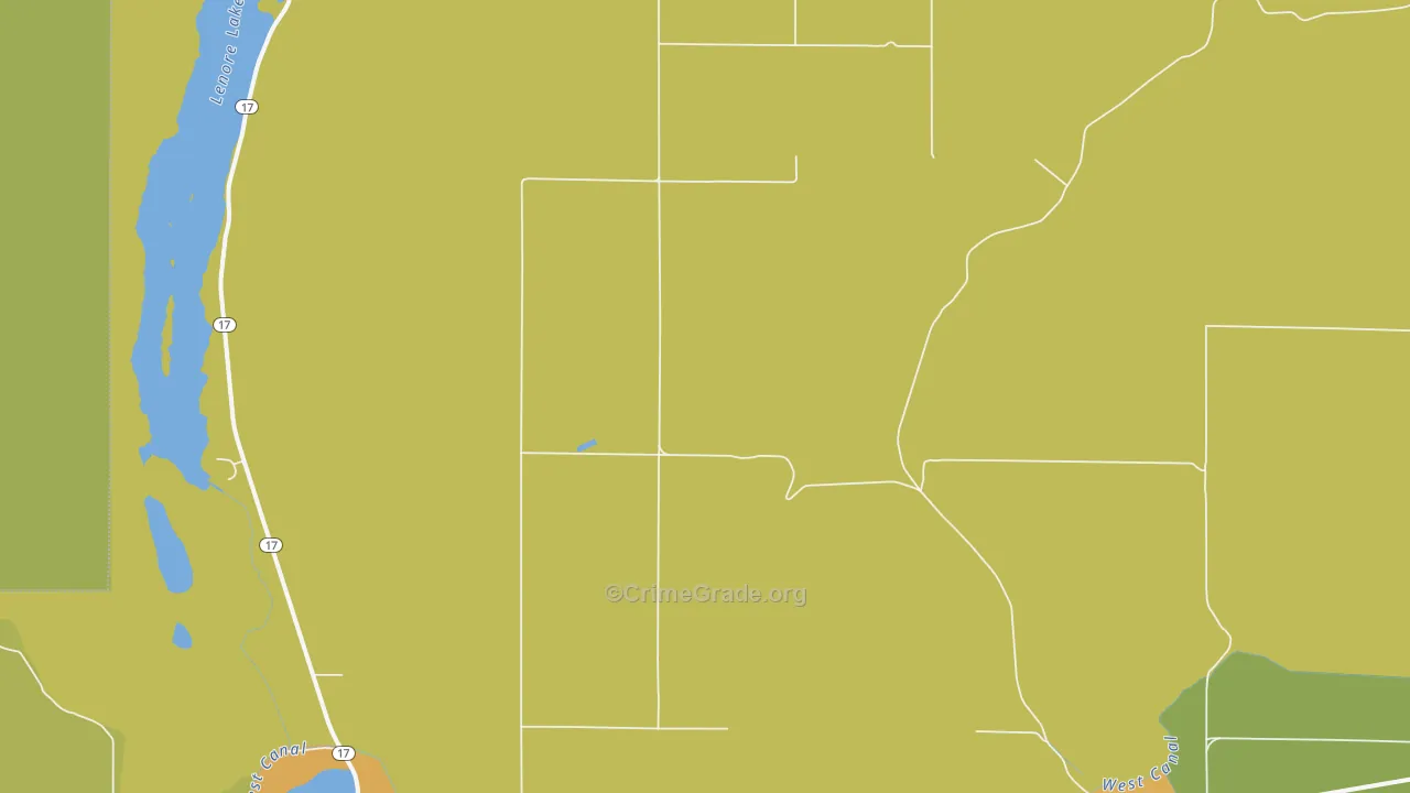 Adrian, WA Map of Vandalism Rates
