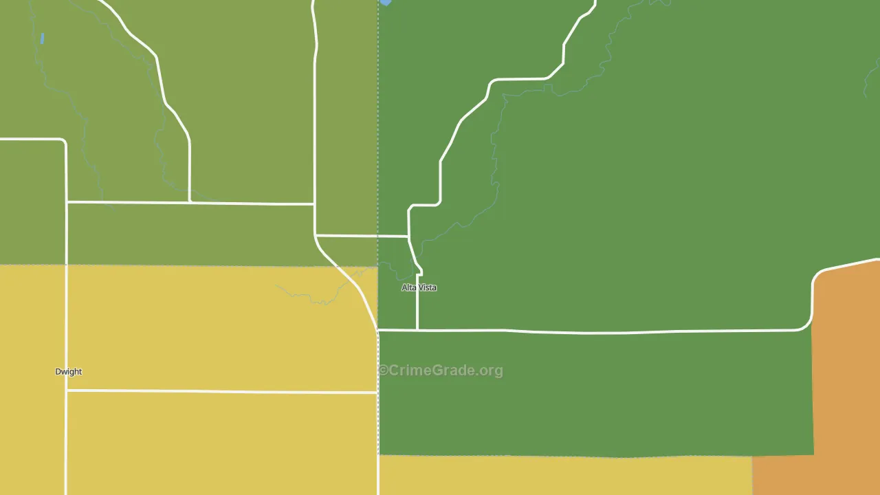 Alta Vista, KS Map of Vandalism Rates