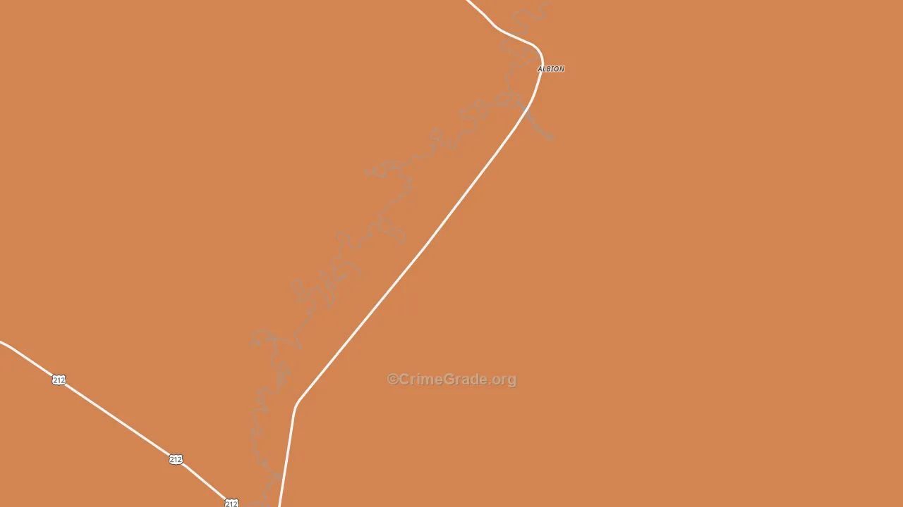 Alzada, MT Map of Vandalism Rates