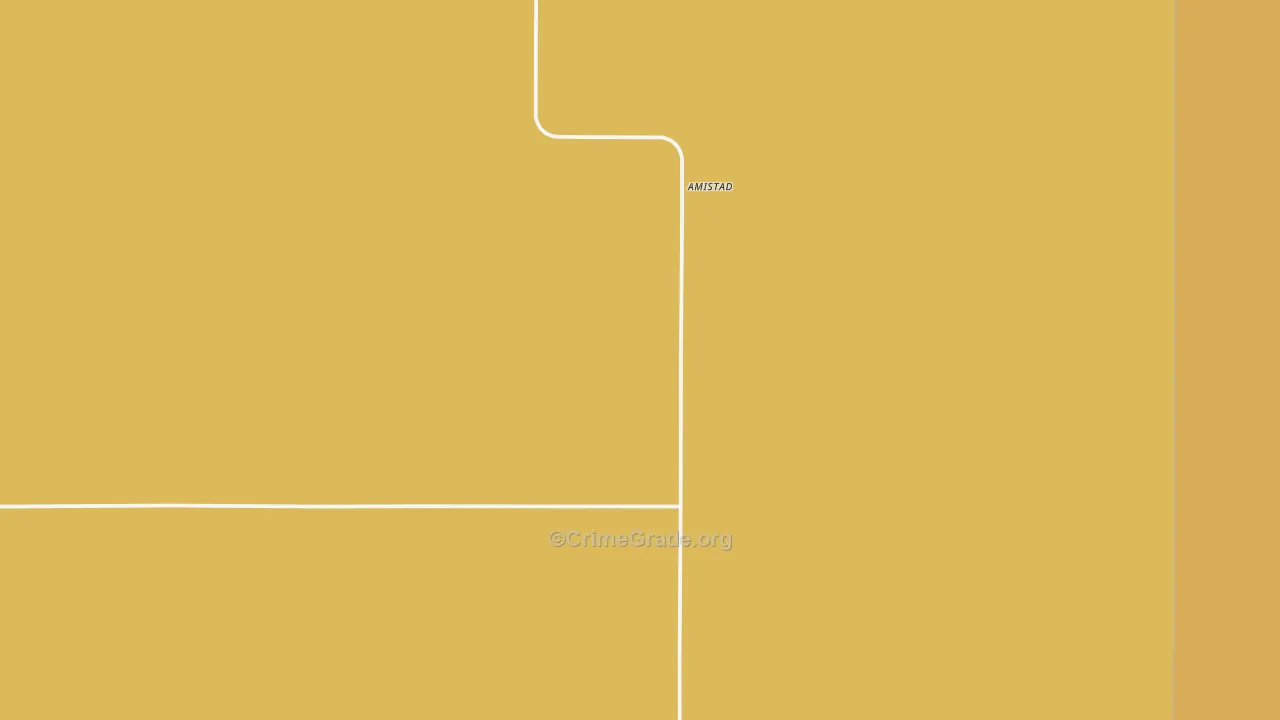 Amistad, NM Map of Vandalism Rates