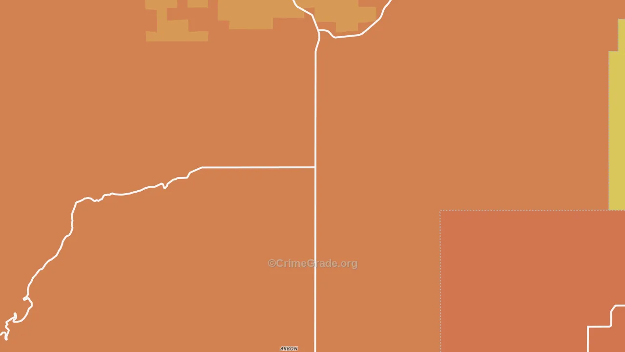 Arbon, ID Map of Vandalism Rates