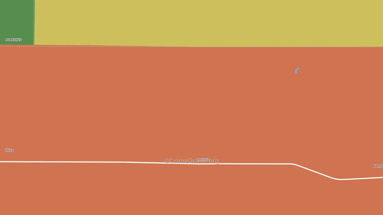 Arnold, KS Map of Vandalism Rates