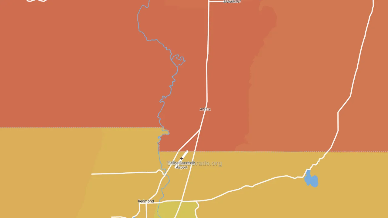 Axtell, UT Map of Vandalism Rates