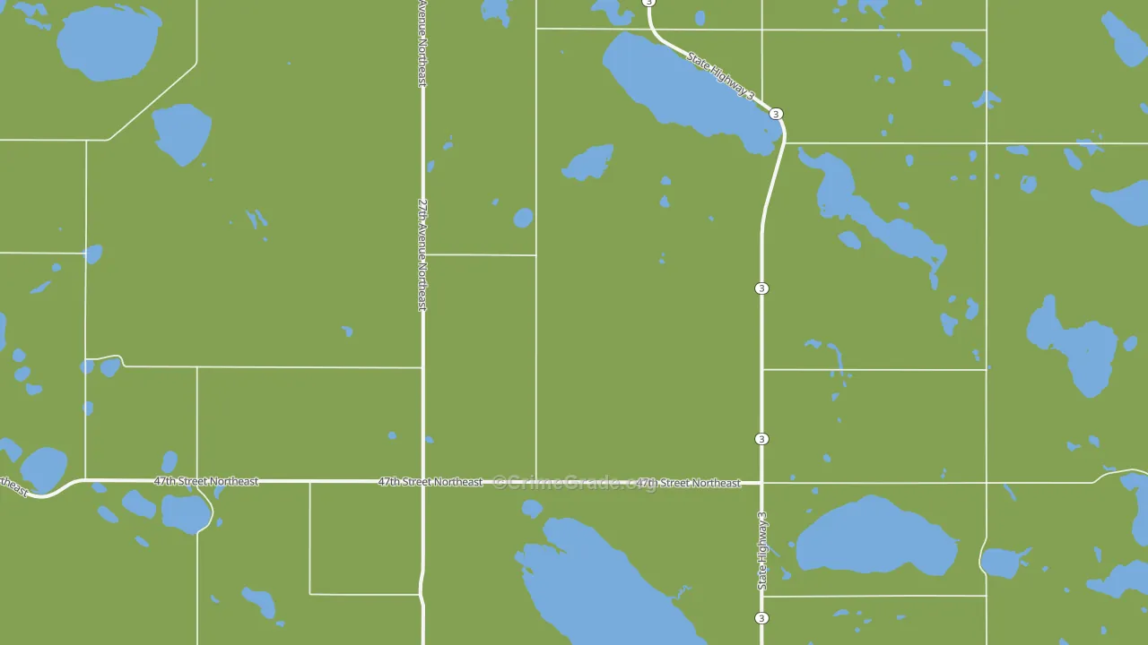 Balta, ND Map of Vandalism Rates
