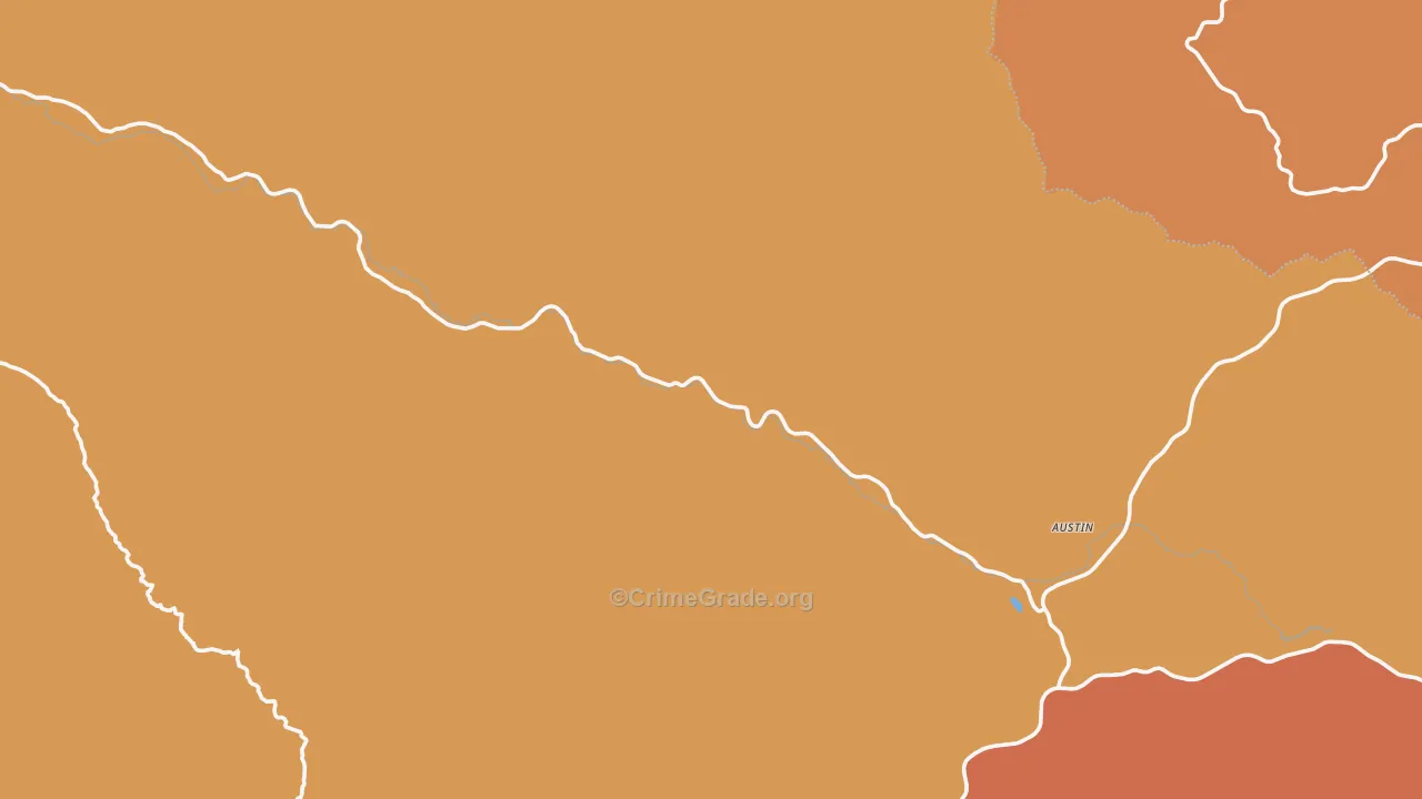 Bates, OR Map of Vandalism Rates