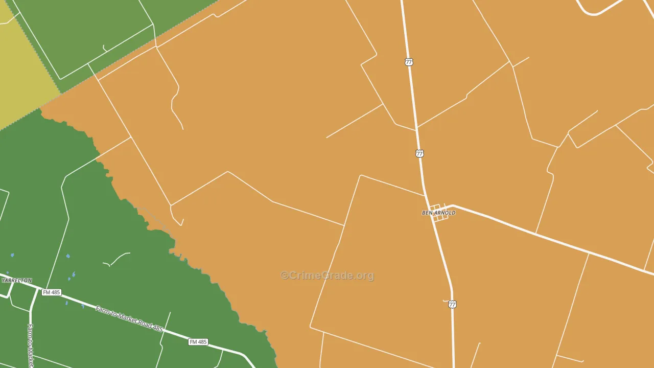 Ben Arnold, TX Map of Vandalism Rates