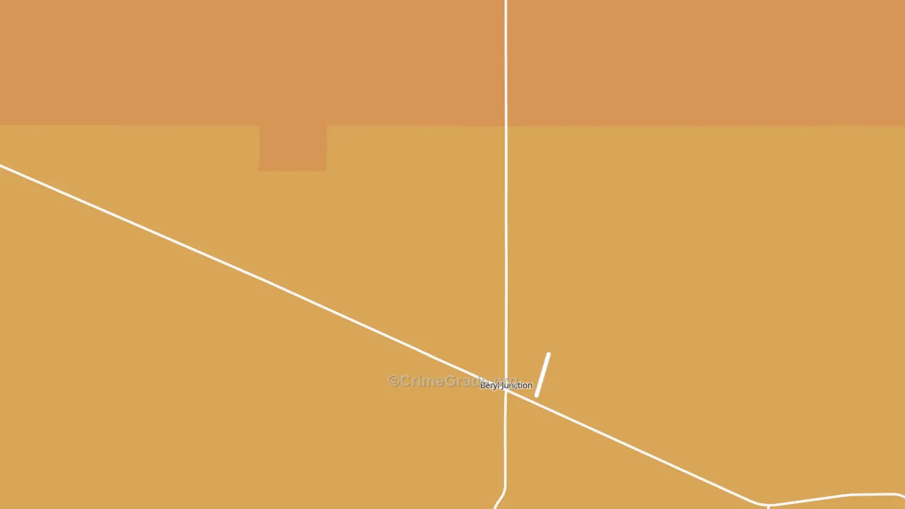 Beryl, UT Map of Vandalism Rates