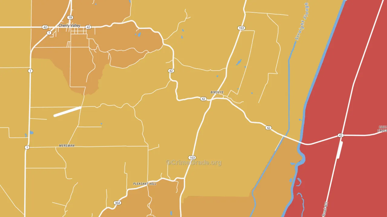 Birdeye, AR Map of Vandalism Rates