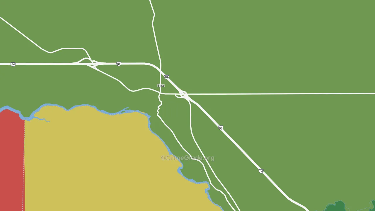 Bliss, ID Map of Vandalism Rates