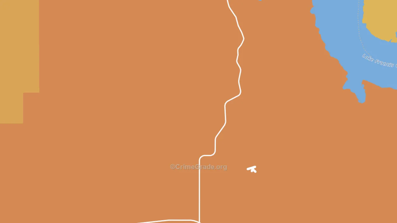 Bonesteel, SD Map of Vandalism Rates