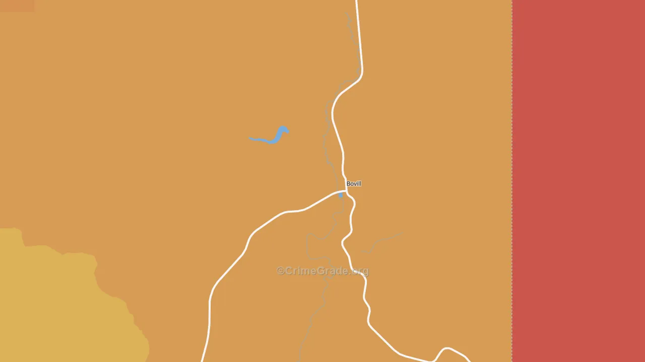Bovill, ID Map of Vandalism Rates