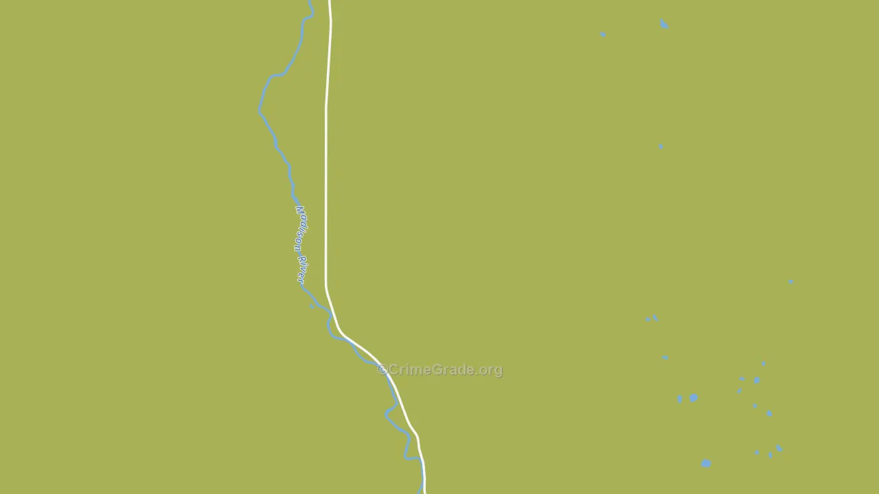 Cameron, MT Map of Vandalism Rates