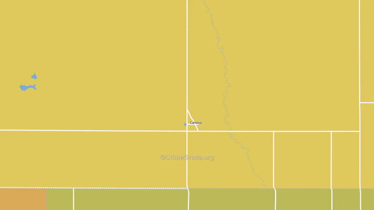 Canova, SD Map of Vandalism Rates