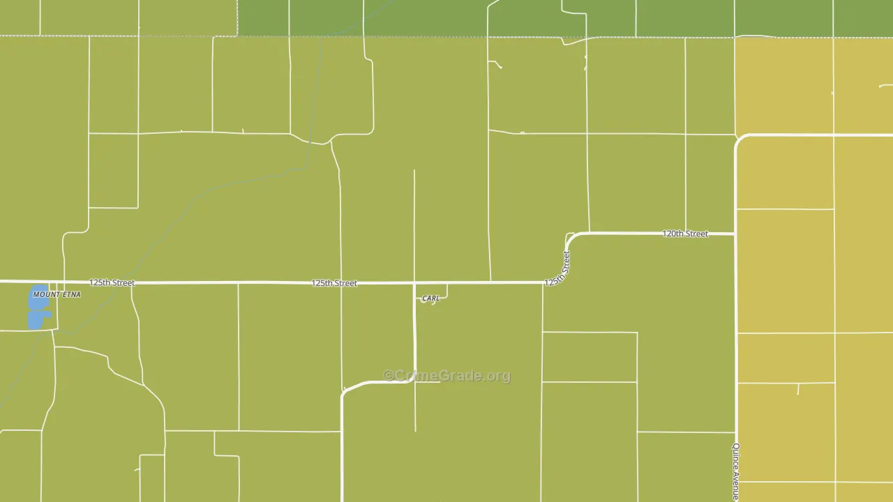 Carl, IA Map of Vandalism Rates