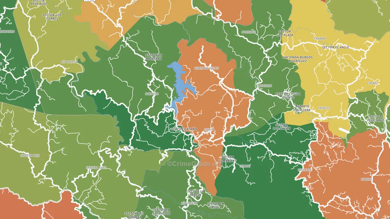 Castaner, PR Map of Vandalism Rates
