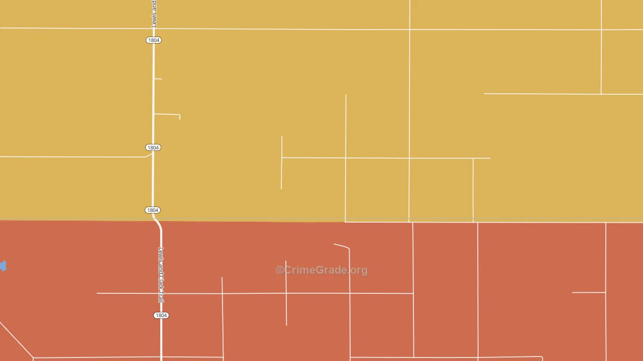 Cattron, SD Map of Vandalism Rates