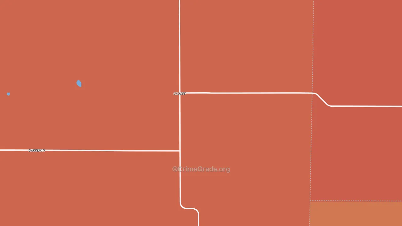 Causey, NM Map of Vandalism Rates