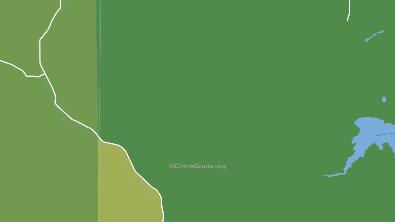 Cecil, OR Map of Vandalism Rates