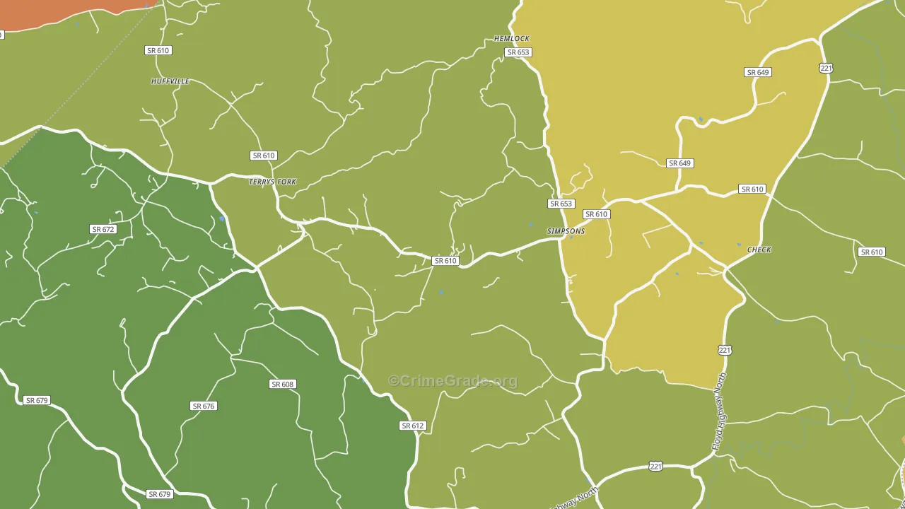 Check, VA Map of Vandalism Rates